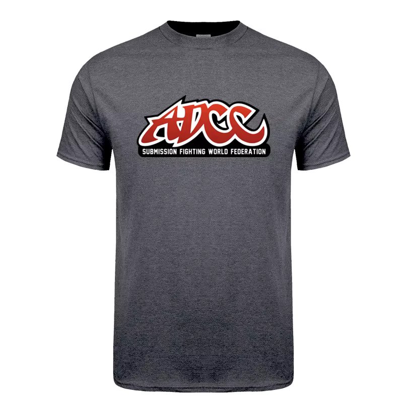 ADCC Submission Fighting World Federation T Shirt Men Women Cotton Streetwear Short Sleeve Gift Summer T-shirt Man Tops LH-660