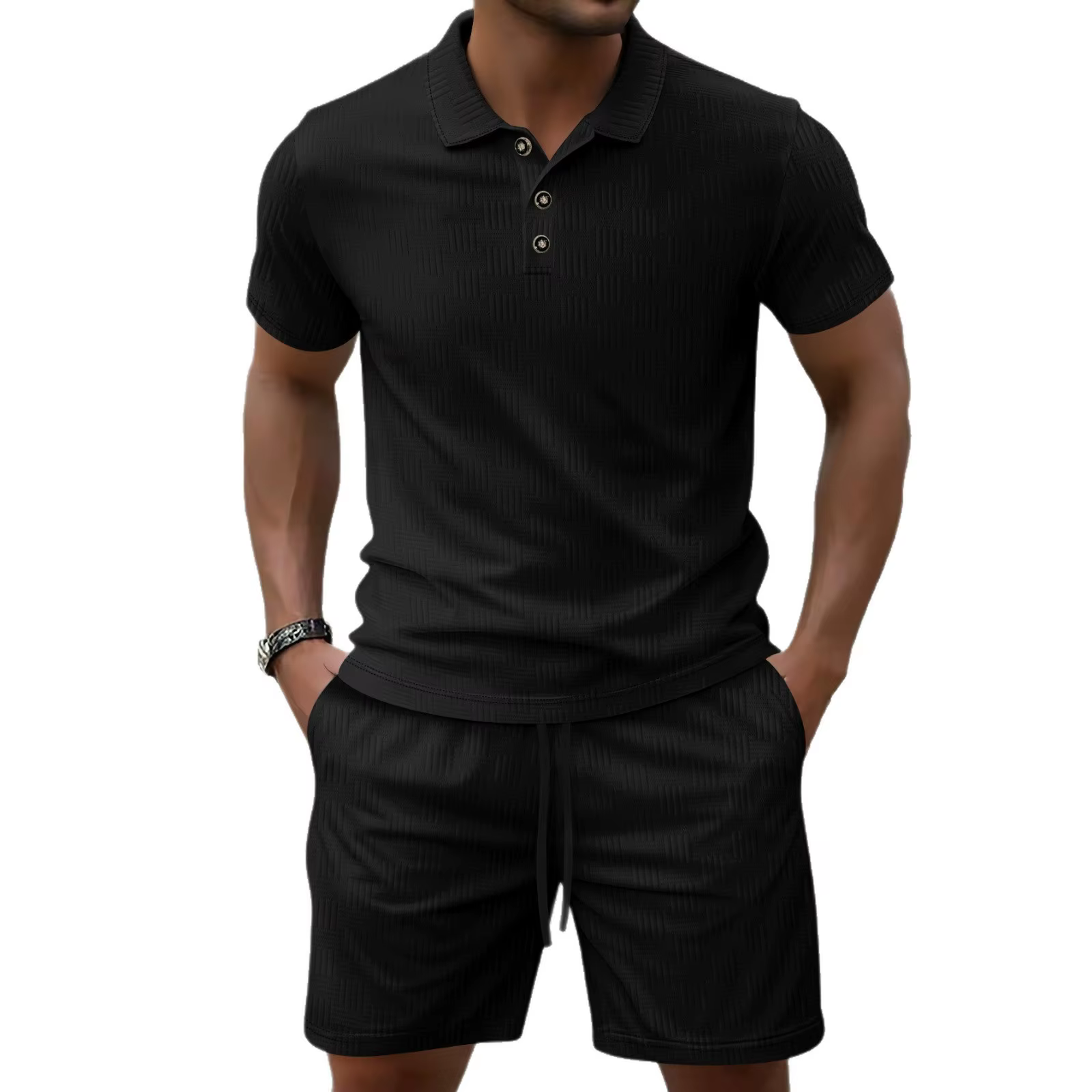 Polo d'été décontracté pour hommes