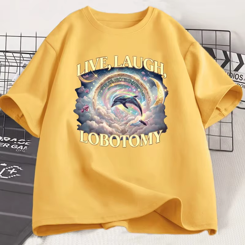 T-shirt Live Laugh Lobotomy pour femmes