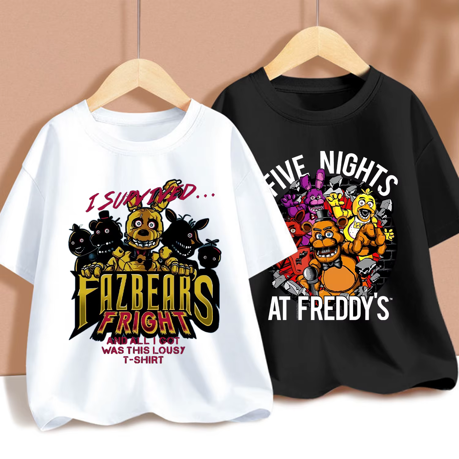 T-shirts pour enfants Five Nights At Freddys
