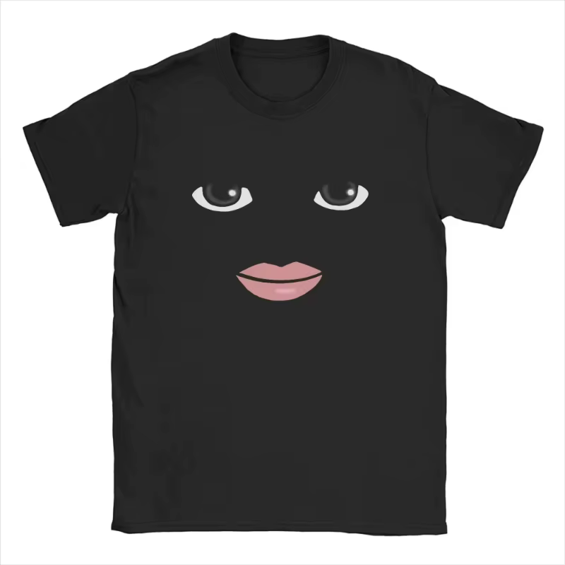T-shirt pour femme avec imprimé graphique visage de femme