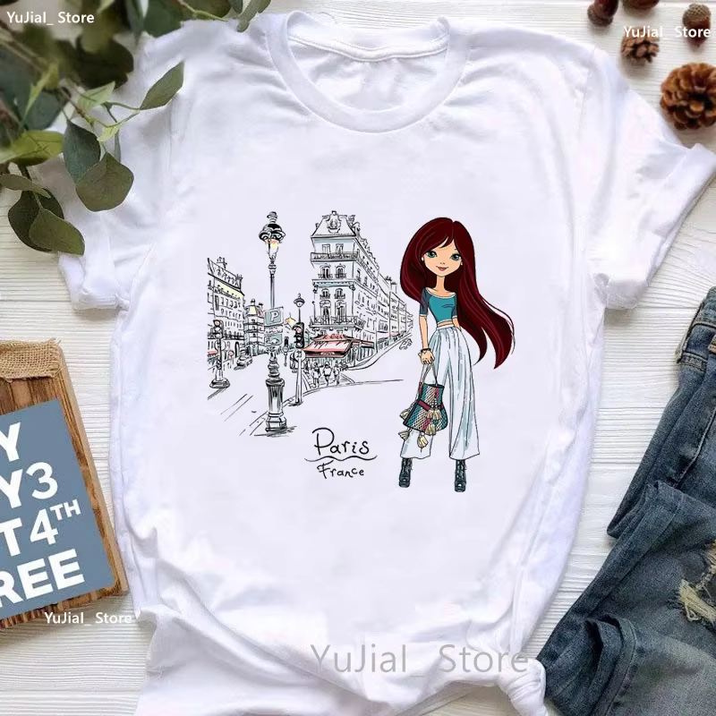 T-shirt manches courtes femme
