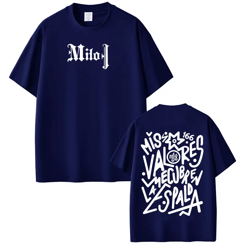 Rappeur Milo J mode graphique T-shirt hommes femmes