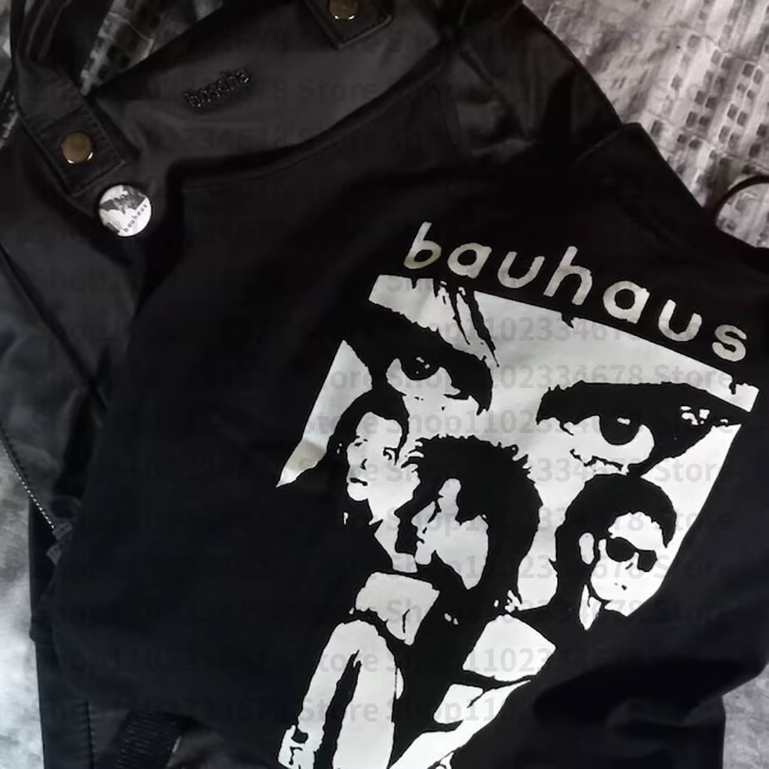 Goth Crop Top Esthétique Débardeur sans manches pour femme Gothique Lettre Imprimé Vintage Punk Grunge Fée Corset Bébé T-shirts Y2k Vêtements