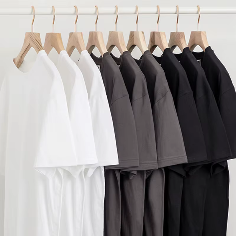 Pour homme votre design ici t-shirt d'été basique Logo Image texte ici manches courtes coton personnalisé col rond vêtements de rue