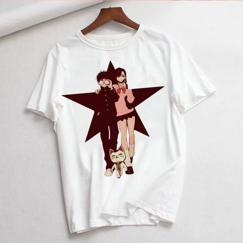 Dan Da Dan Dandadan Okarun été mode chemise graphique t-shirt haut pour femme Base col rond t-shirts drôle filles t-shirt