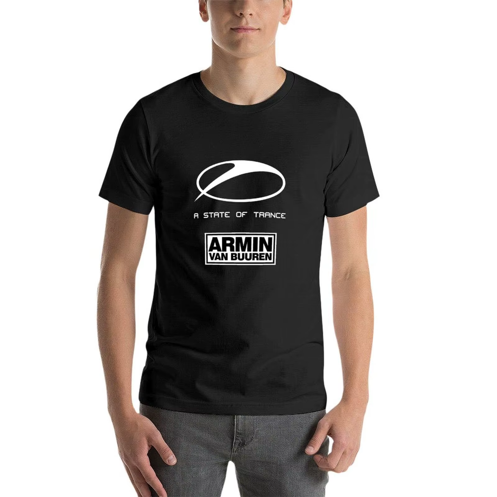 T-shirt manches courtes pour homme, haut estival et sublime, avec graphisme de médicaments, ARMIN VAN BUUREN