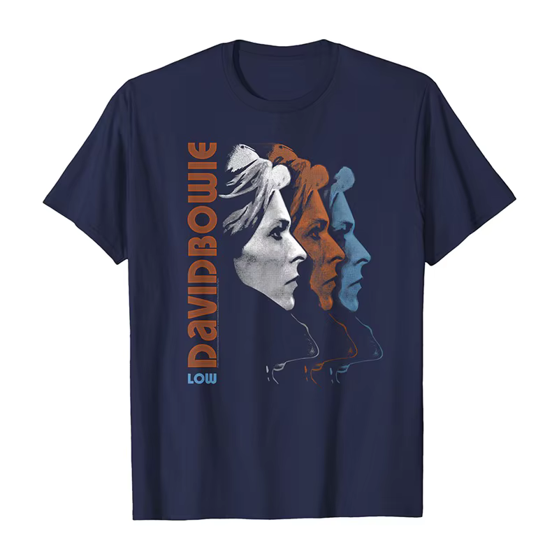 T-shirt imprimé rétro américain pour hommes et femmes