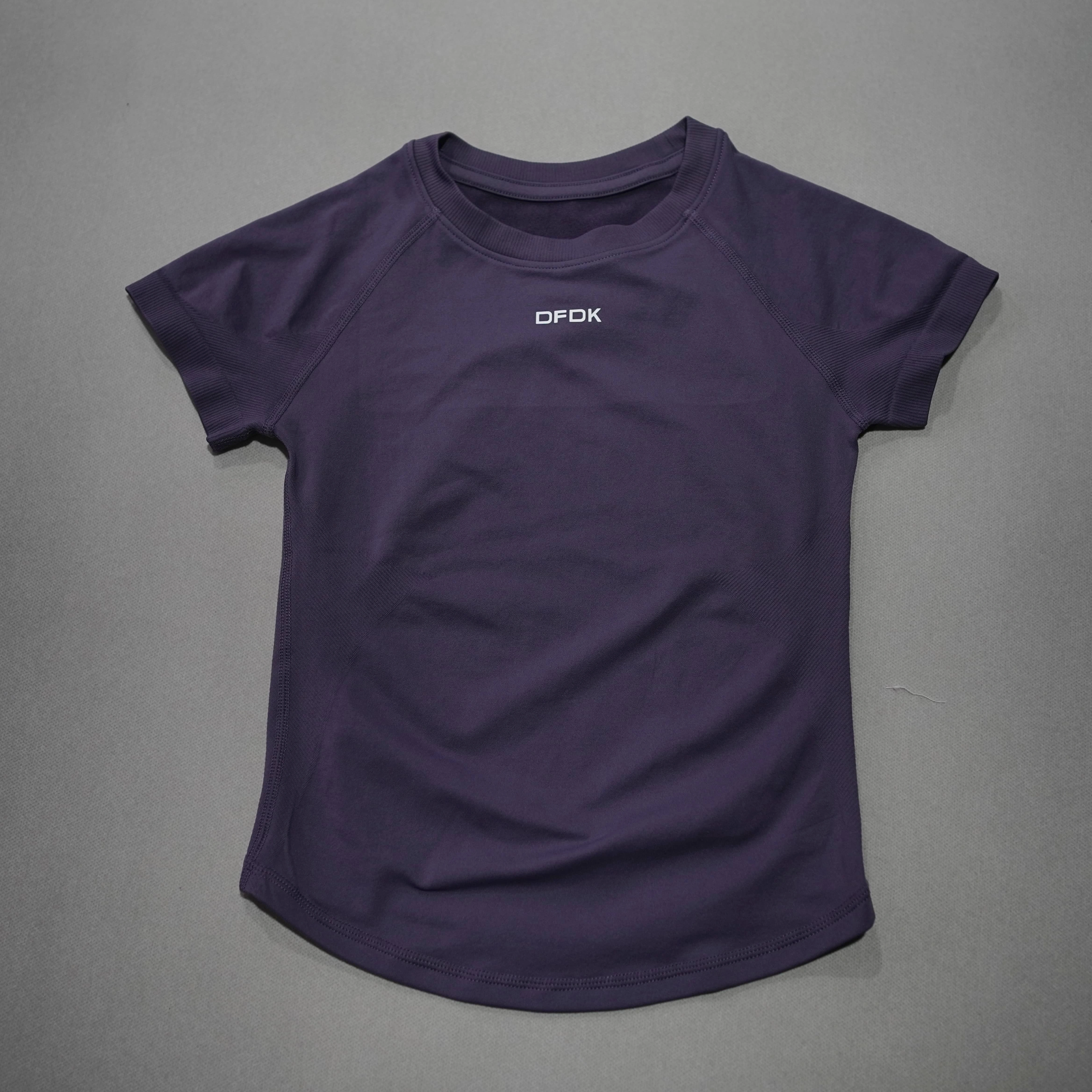 Nouveau T-shirt de sport respirant pour femme 2026 – Col rond