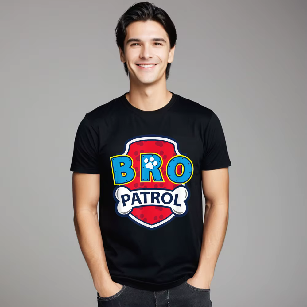 T-Shirt à Manches Courtes et Col Rond pour Homme
