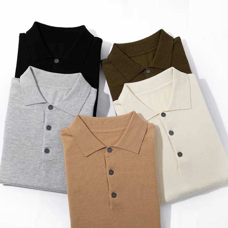 Polo à manches courtes pour hommes
