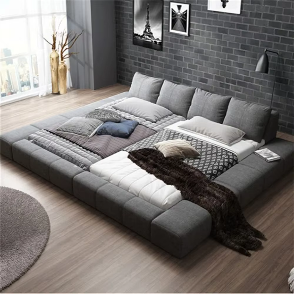 Chambre Unique lit esthétique moderne tête de lit Double enfants lit dormir 180x200 Muebles Para dortoir accessoires pour la maison