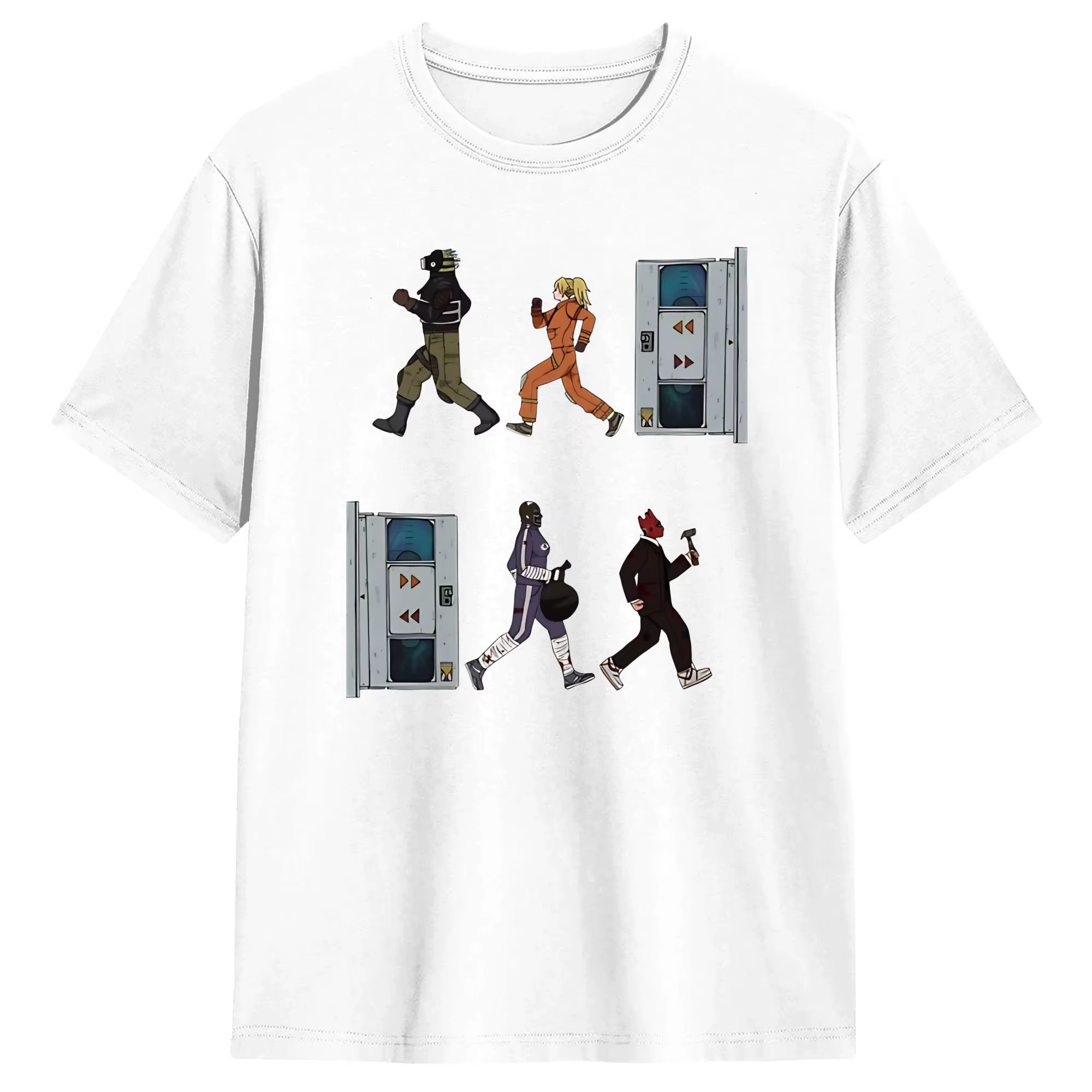 Dorohedoro Doors T-Shirts pour hommes