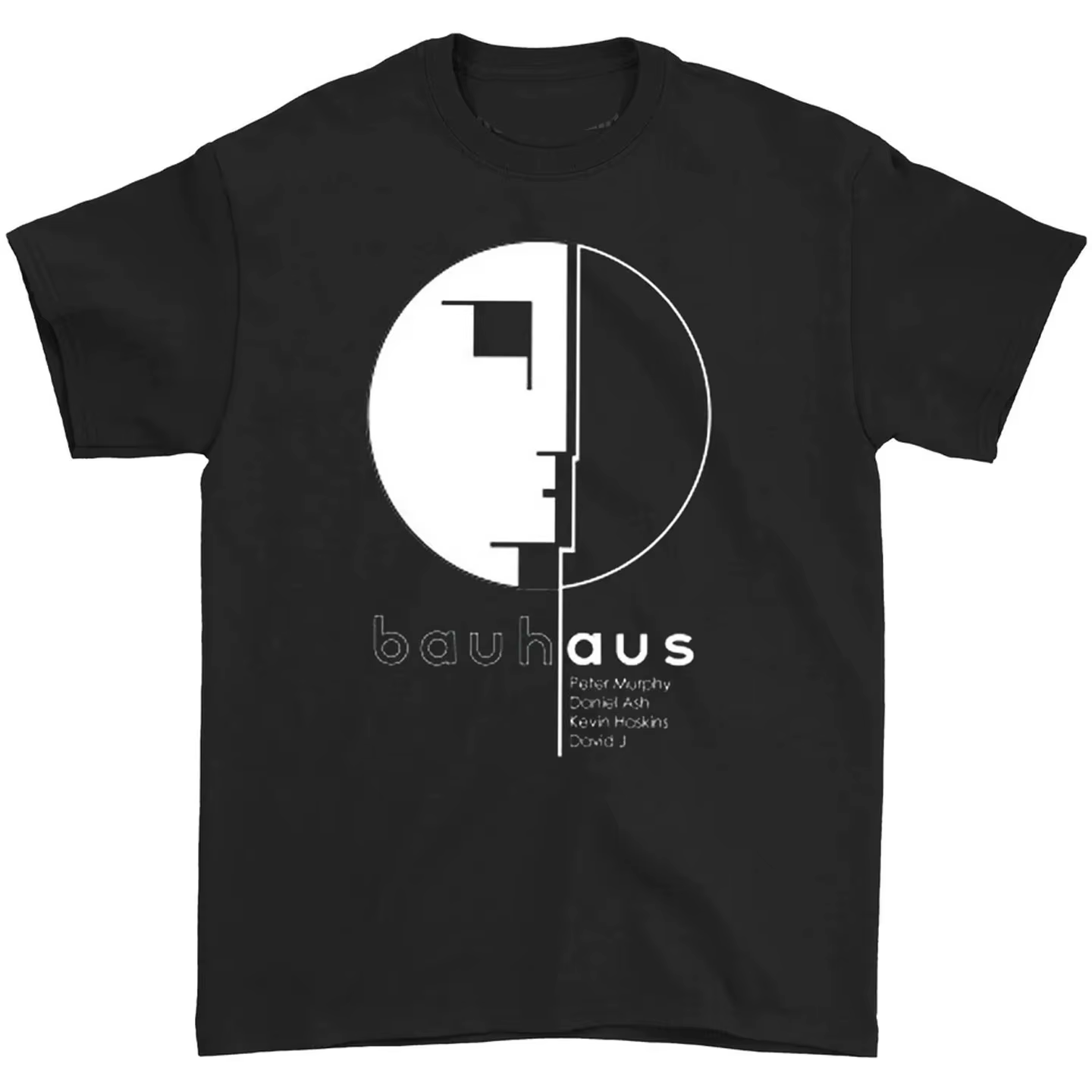 T-shirt décontracté Bauhaus Band Gothic Rock pour hommes et femmes
