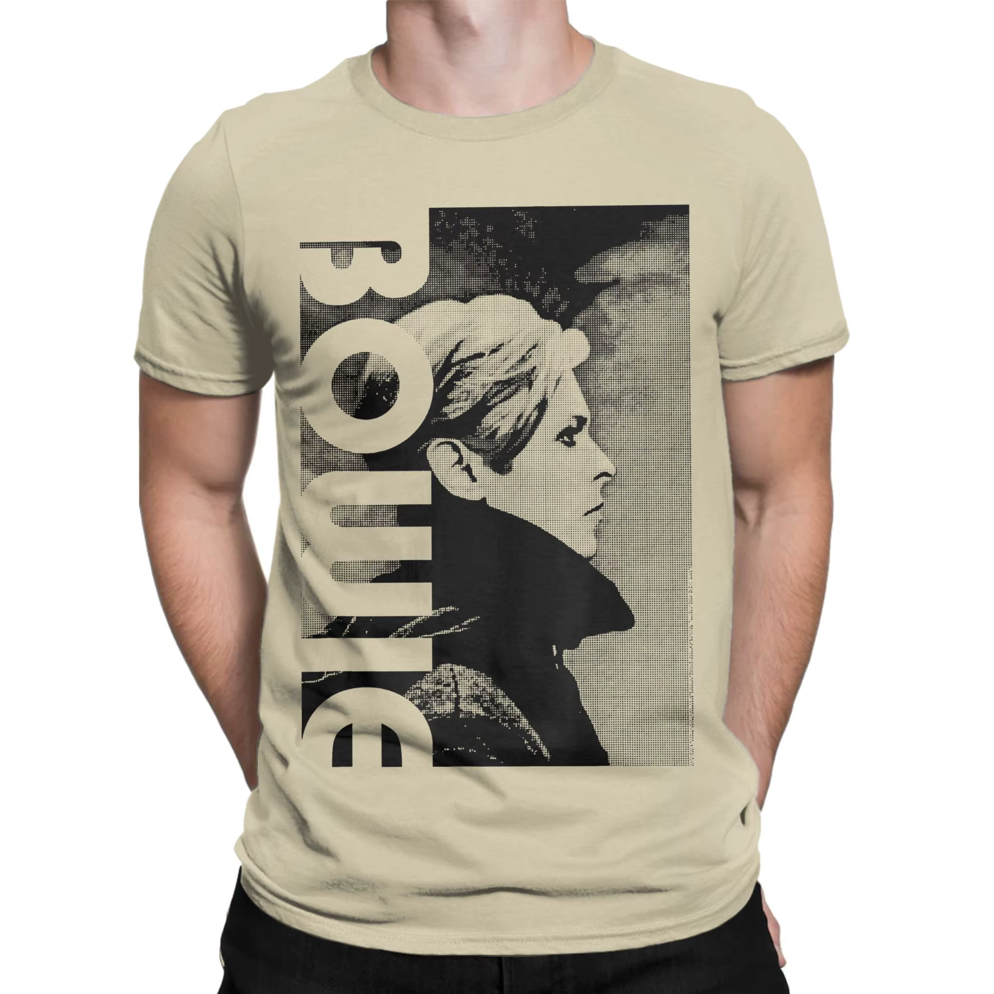T-shirts pour hommes Davids Cool Bowied