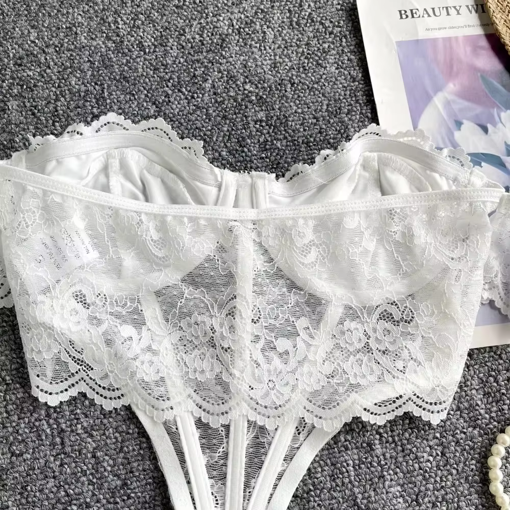 Chic rétro dentelle perles glands asymétrique Camis mode française débardeur mince haut court Sexy femmes été hauts