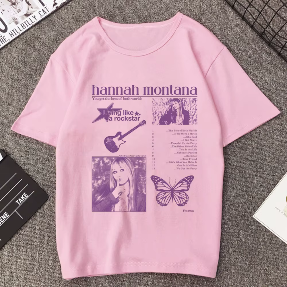 T-shirt Hannah Montana pour femme