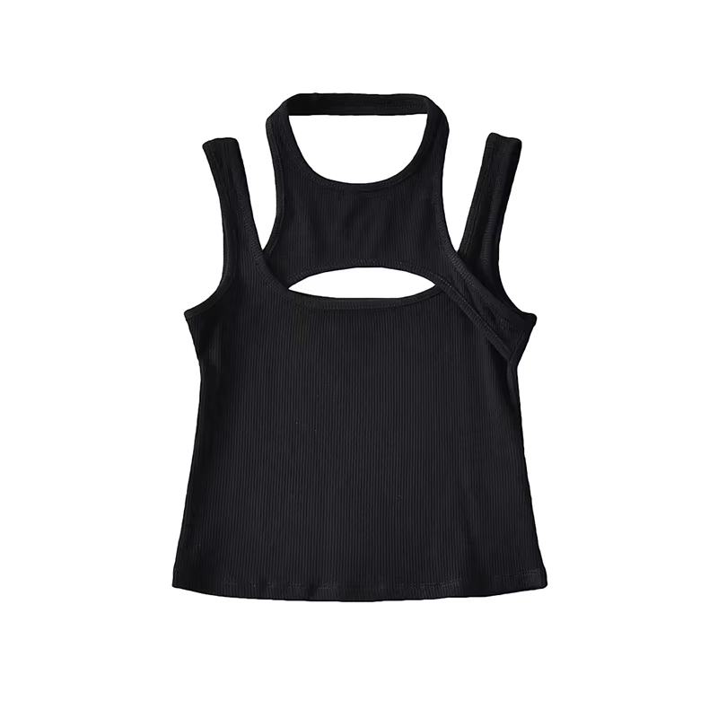 Asolls-Crop Top Y2K E-girl Hollow Out Corset Top