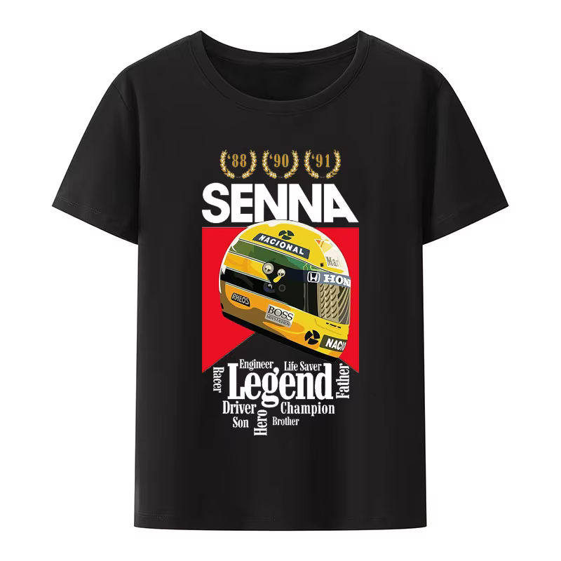 T-shirt imprimé Ayrton Scannelle unisexe
