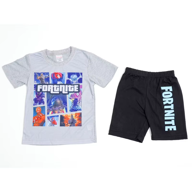 Tenues de t-shirt de dessin animé Fortnite