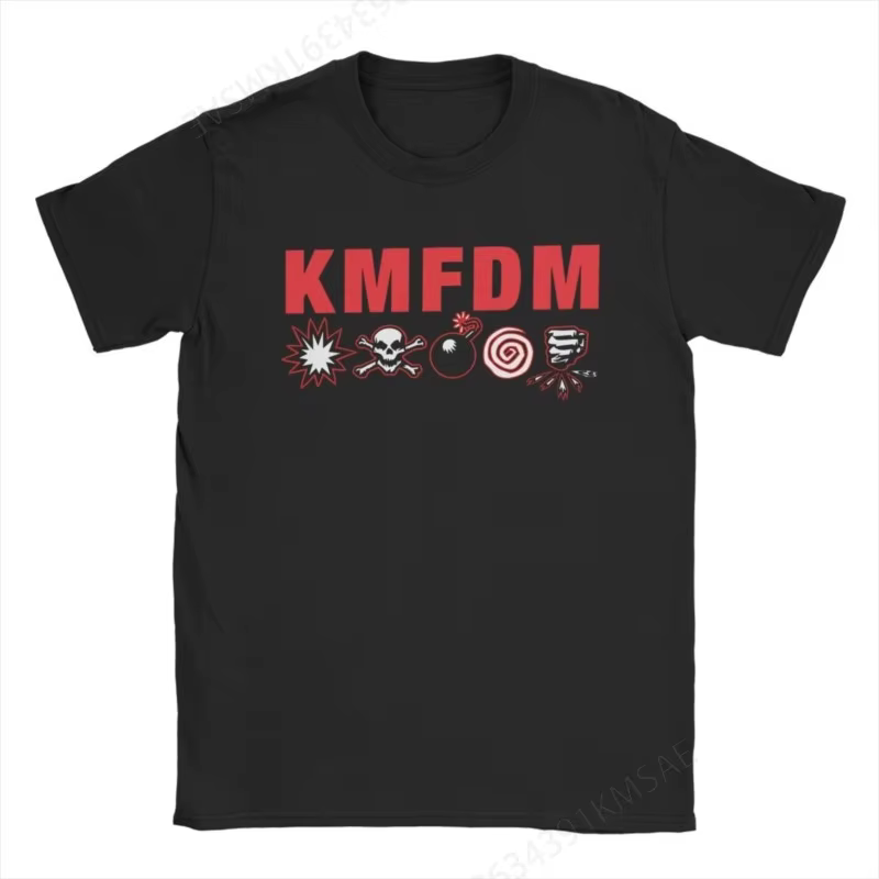T-Shirt à Manches Courtes et Col Rond pour Homme