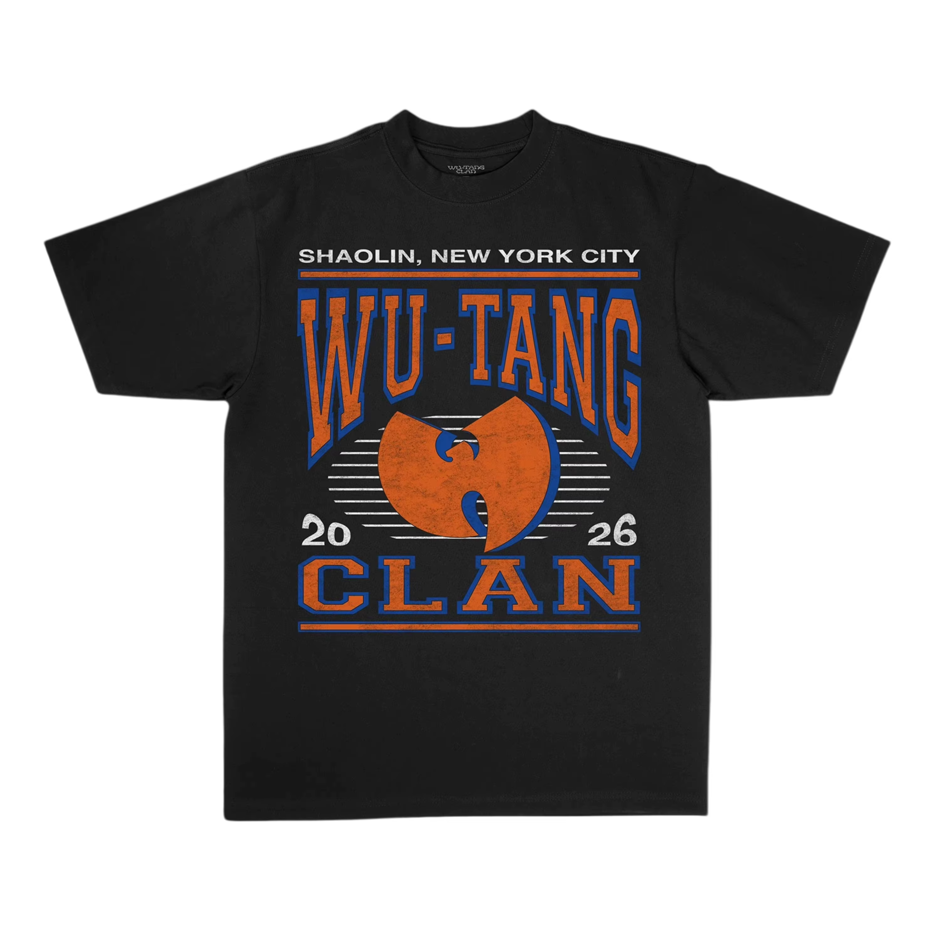 T-shirt unisexe 100% coton Wu-Tang Clan Shaolin NYC Takeover Merch 2026 pour hommes et femmes