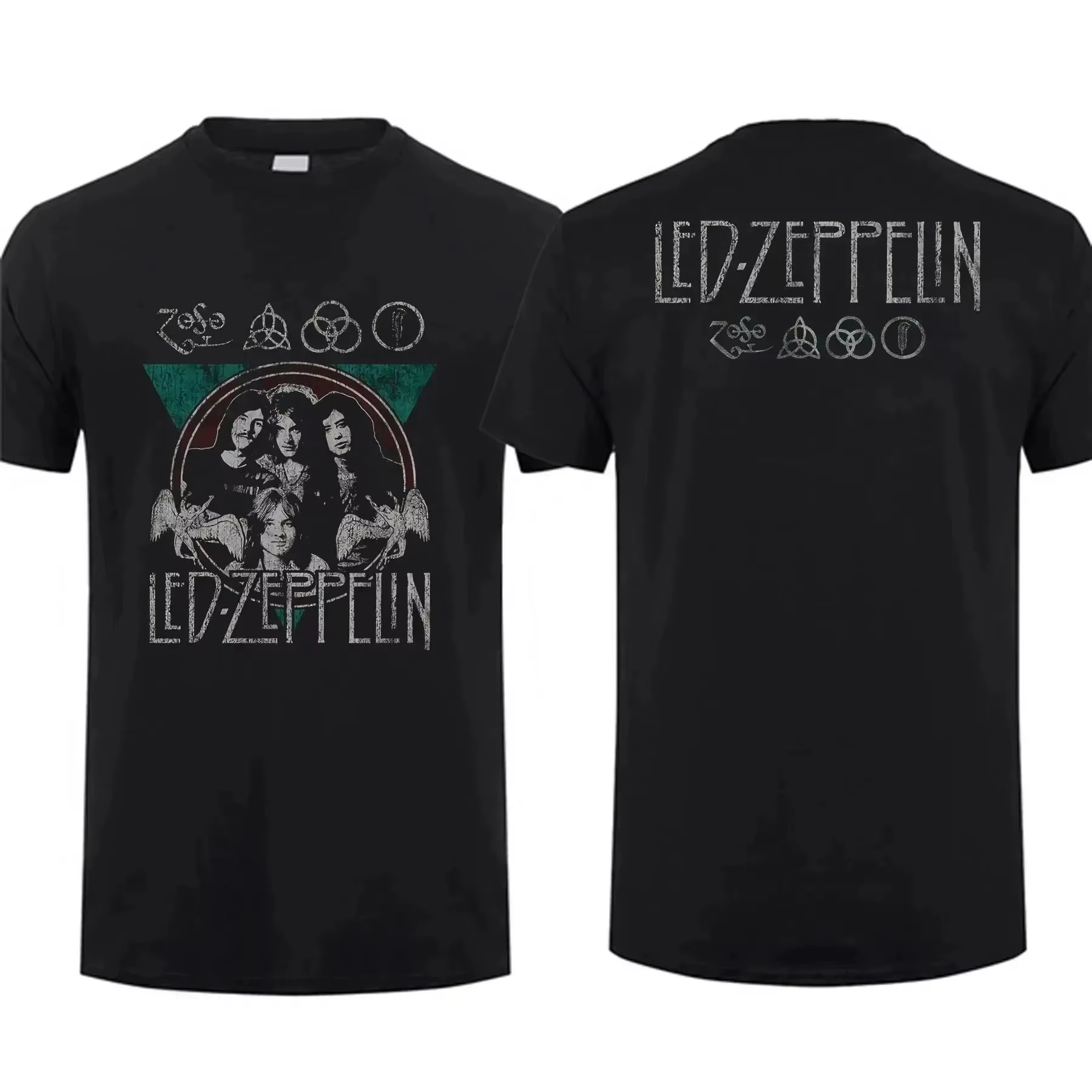Vintage Rock Tops rétro groupe