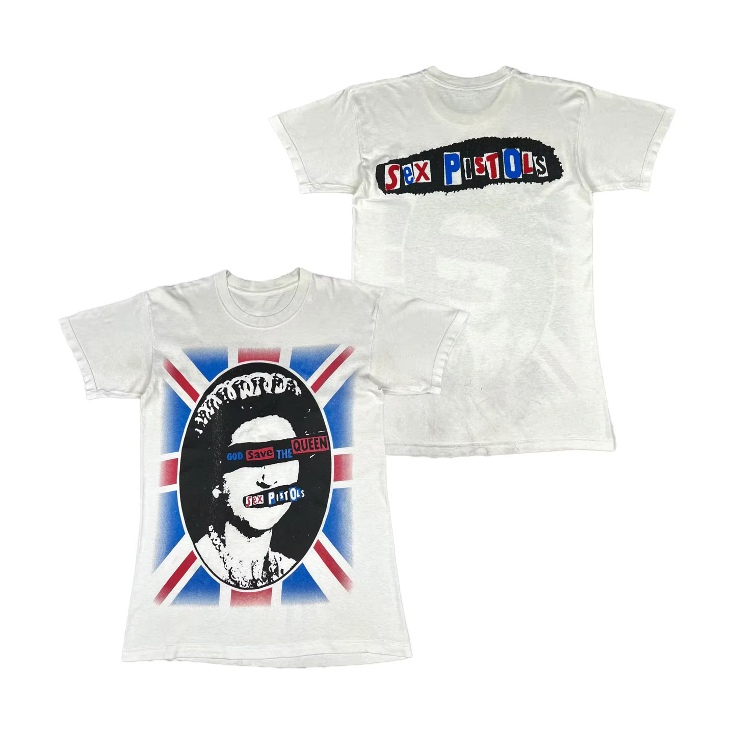T-shirt décontracté Sex Pistols Punk Rock pour hommes et femmes
