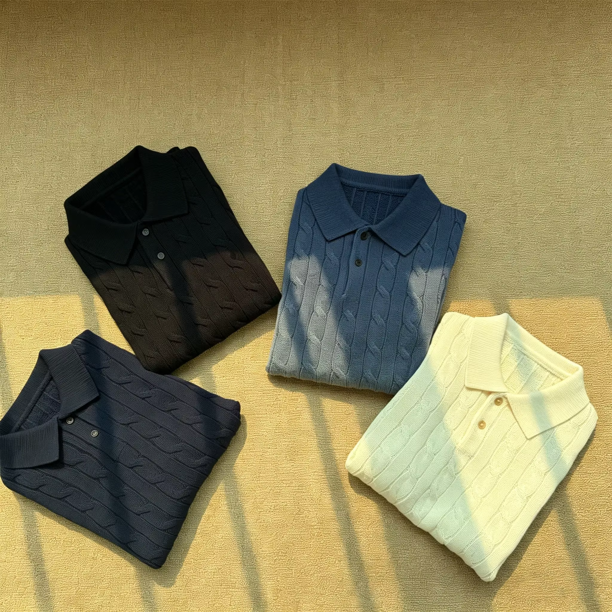 Chemises polo pour hommes