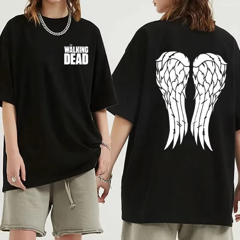 Nouveau chaud The Walking Dead T-shirts mode femmes hommes été t-shirt unisexe décontracté à manches courtes col rond