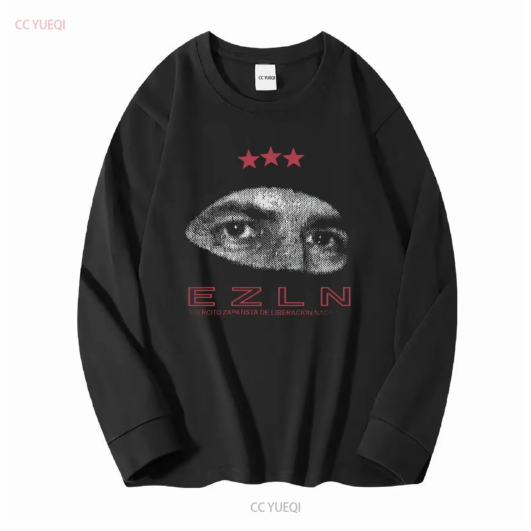 Nouveau Rare EZLN Himno Zapatista mexicains sans Latinos Comandante Marcos Emiliano Zapata rétro t-shirt double face Style Vintage