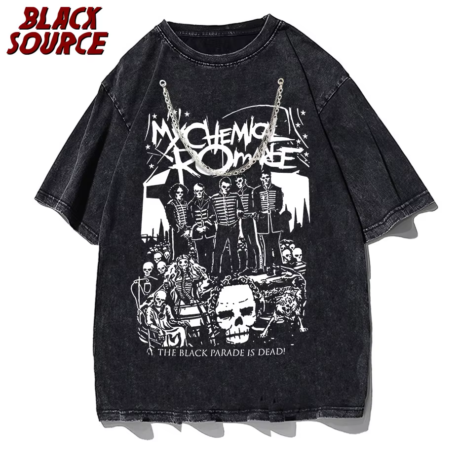 T-Shirt surdimensionné mon Romance chimique Mcr Dead