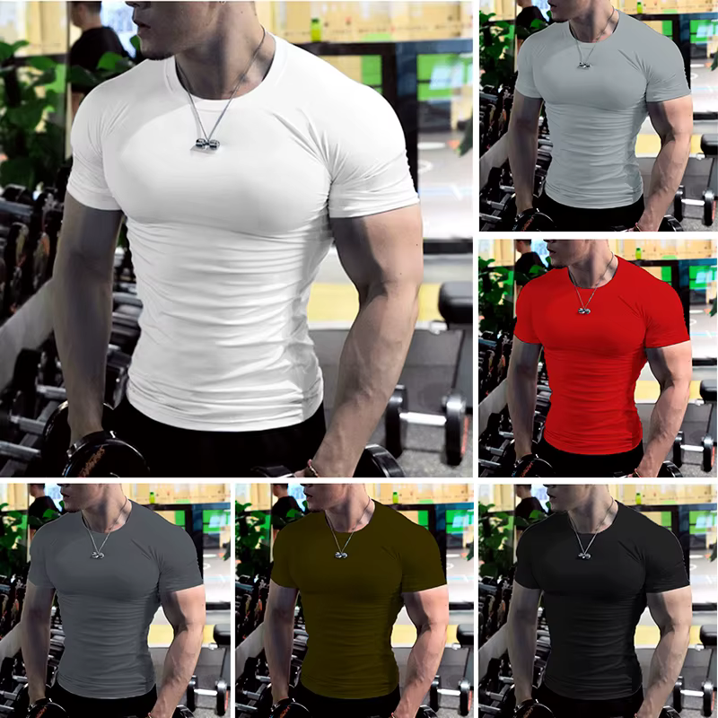 T-shirt surdimensionné pour hommes à manches courtes t-shirts blancs homme maillot de Football à séchage rapide