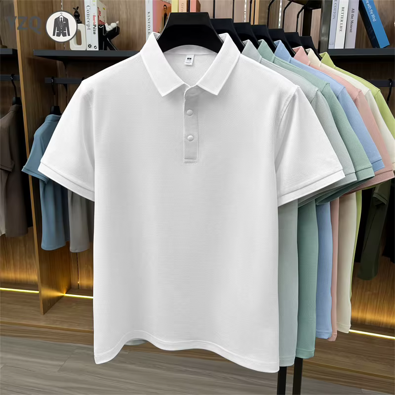 Polo en maille respirante pour hommes