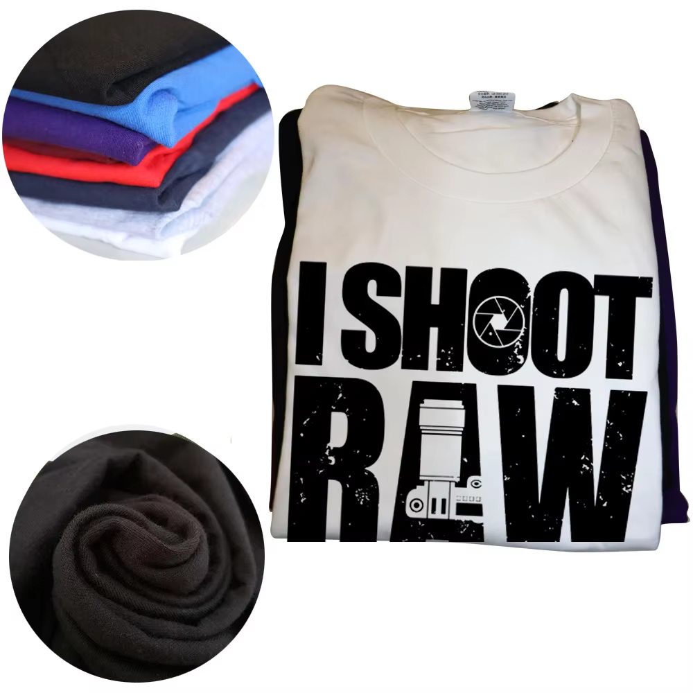 Je tiré cru photographie photographe appareil photo t-shirts graphique coton Streetwear à manches courtes cadeaux d'anniversaire Style d'été T-shirt