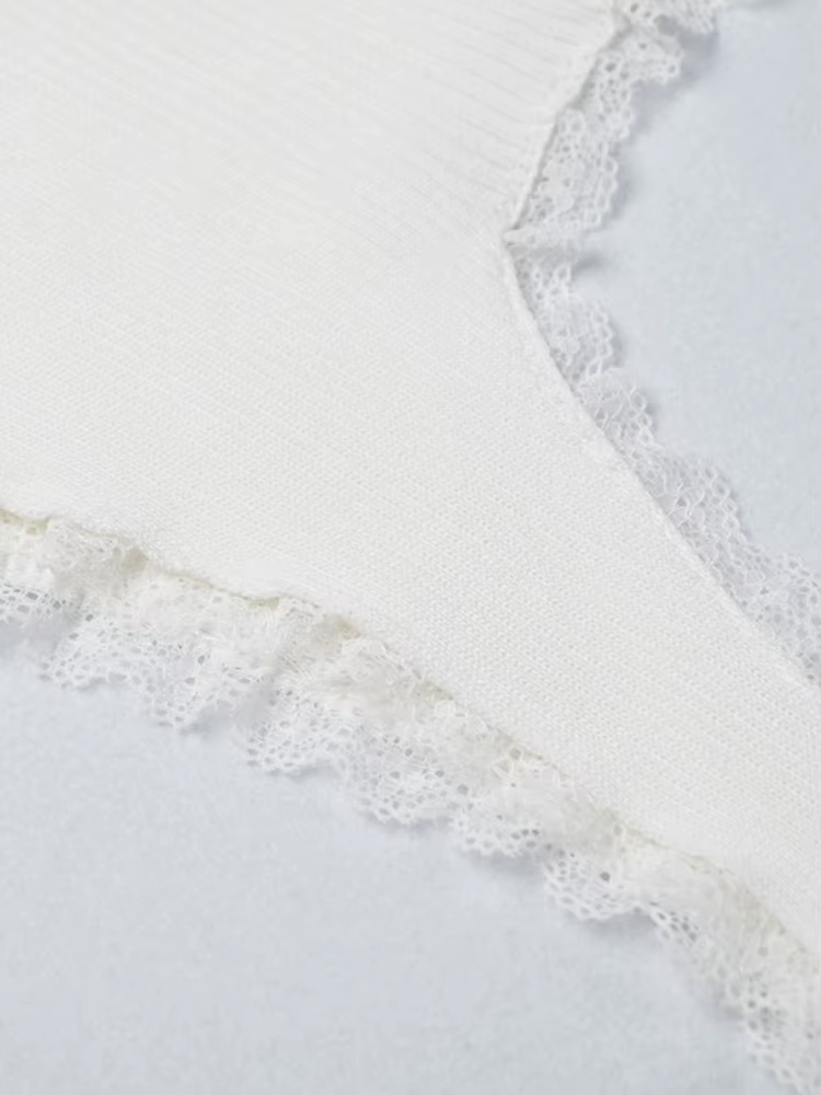 Débardeur sexy à lacets pour femmes