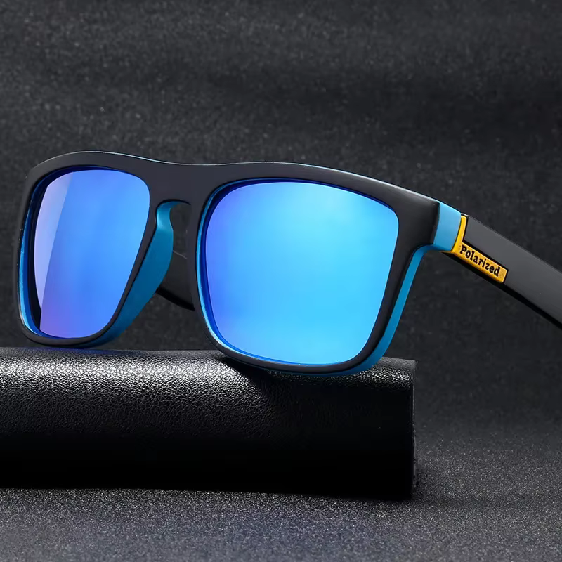 Lunettes de soleil polarisées vintage tendance, lunettes de soleil de luxe rétro pour la conduite et la pêche, lunettes anti-éblouissement