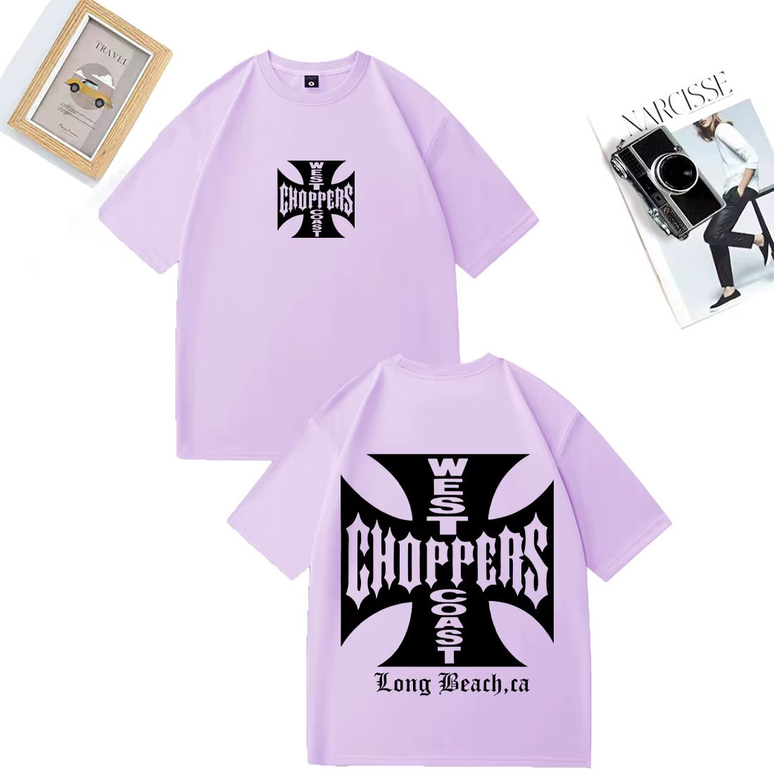 Chemise Paul Walker West Coast Choppers pour hommes et femmes