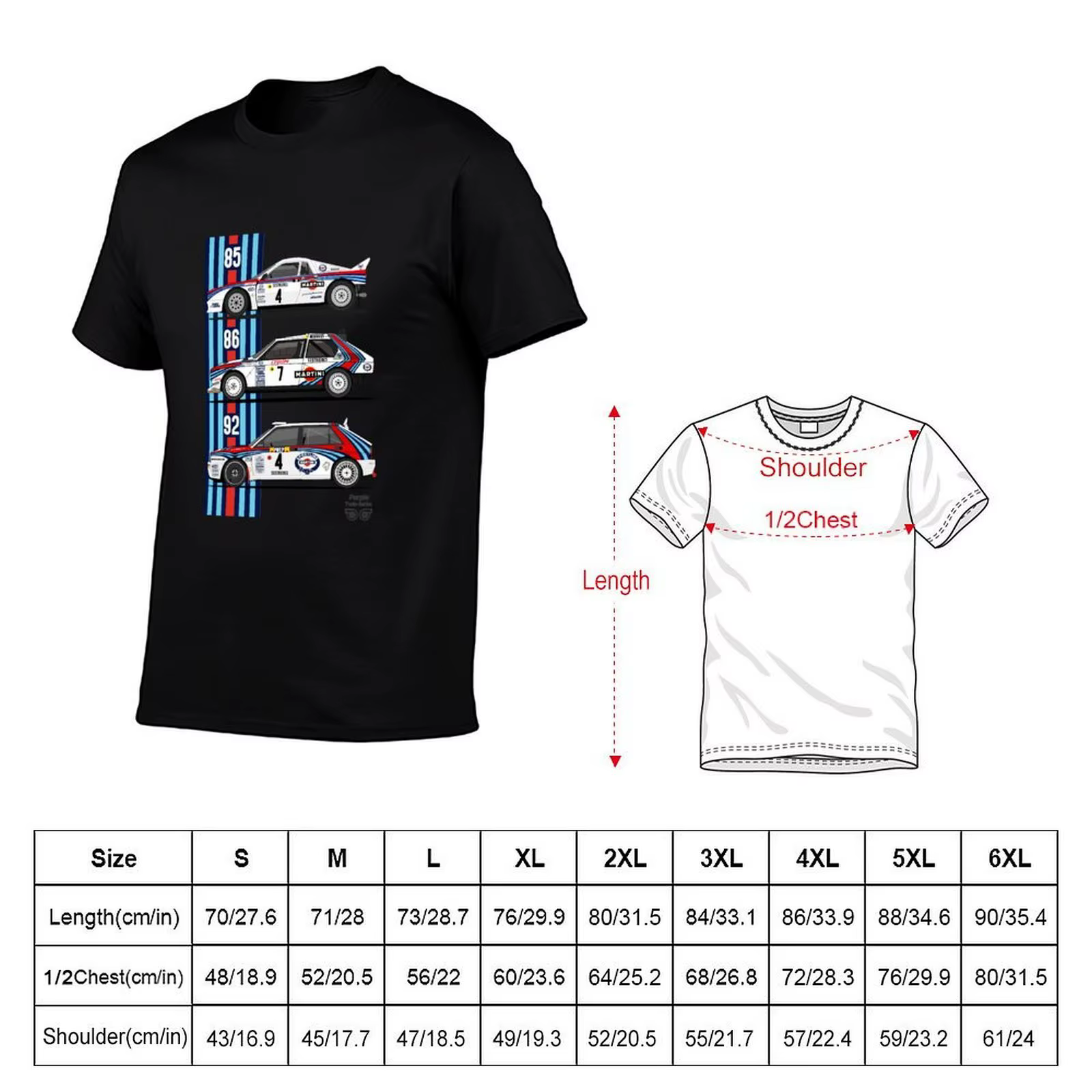 Lancia Martini trio T-Shirt