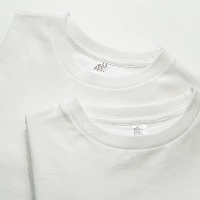 Pour homme votre design ici t-shirt d'été basique Logo Image texte ici manches courtes coton personnalisé col rond vêtements de rue