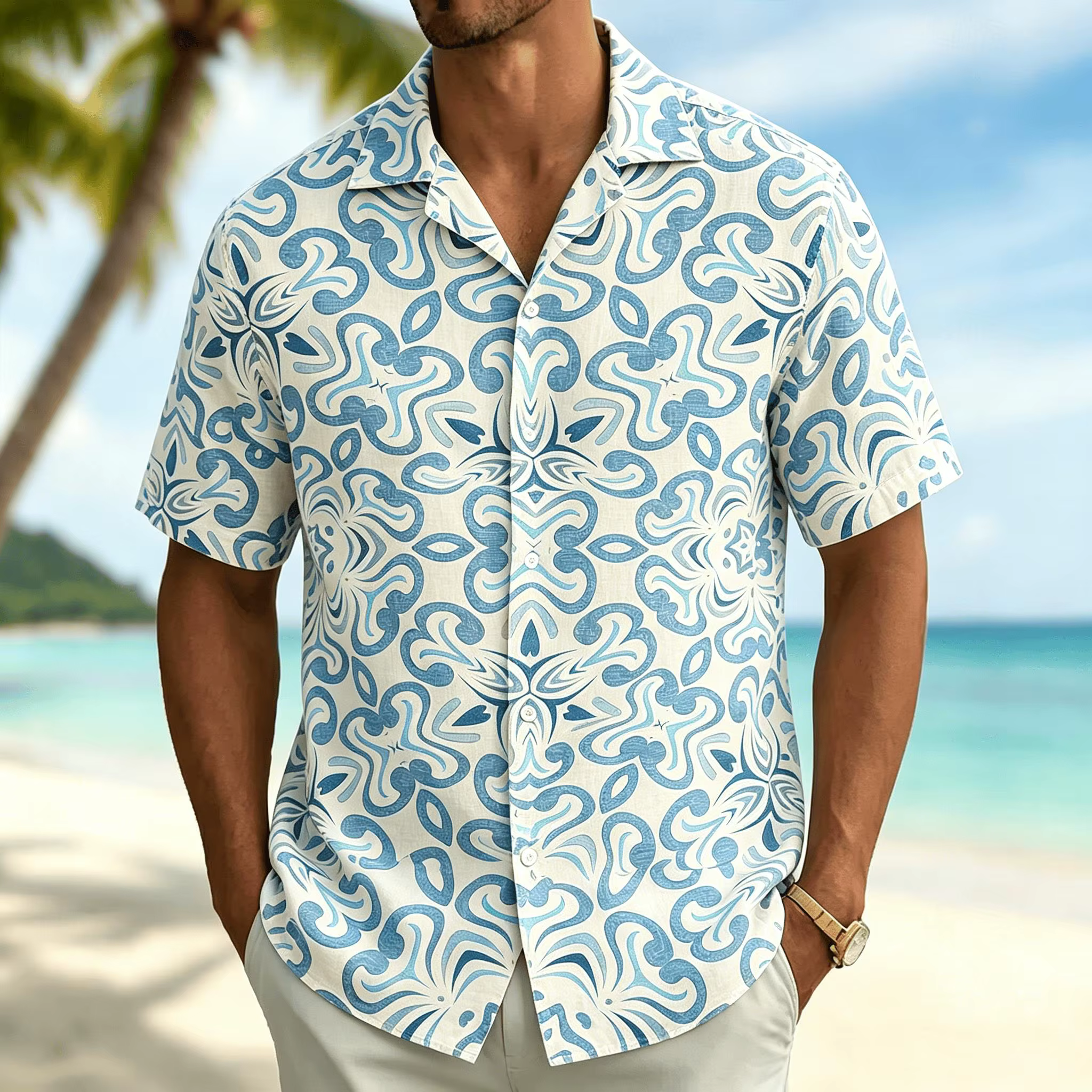 Chemise à manches courtes pour homme 2026
