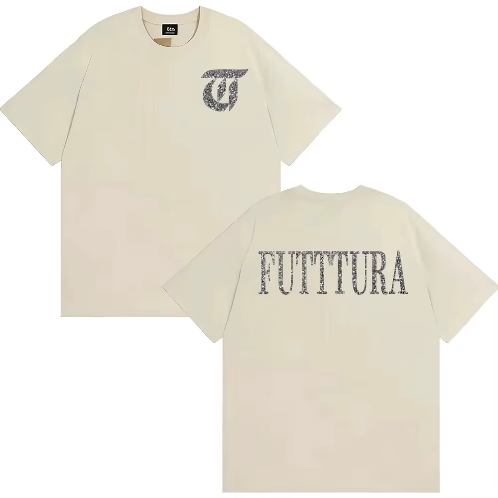 Chanteur Tini Stoessel Futtura Album Logo t-shirt hommes femmes vêtements Harajuku esthétique T-shirts décontracté