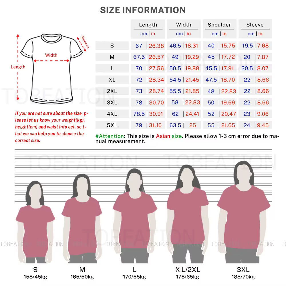 La Linea – t-shirt pour filles, estival et surdimensionné, Kawaii, 5XL