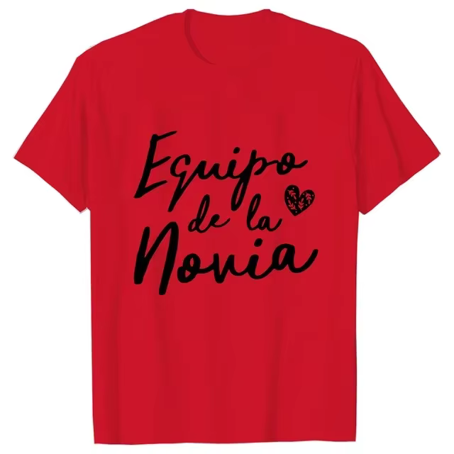 T-shirt Team Bride pour filles espagnoles