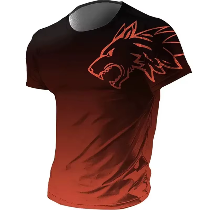 T-shirts pour hommes fitness vêtements de sport 2024 été Vintage