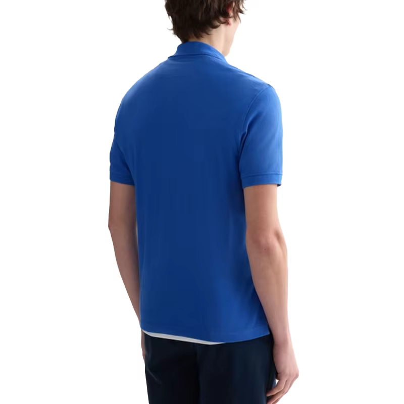 PG Small Logo Polo en coton brodé de couleur unie à manches courtes pour homme