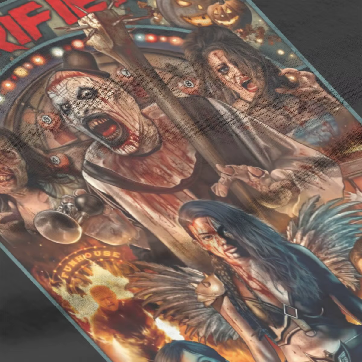 T-Shirt Vintage Terrifier pour Homme