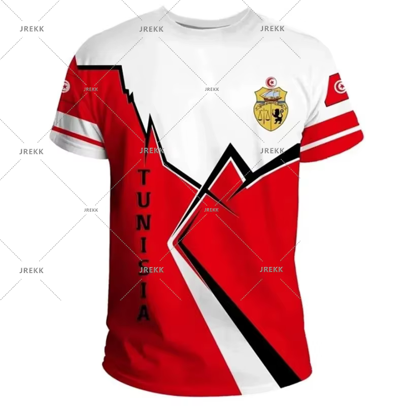T-shirt à manches courtes et col rond pour hommes