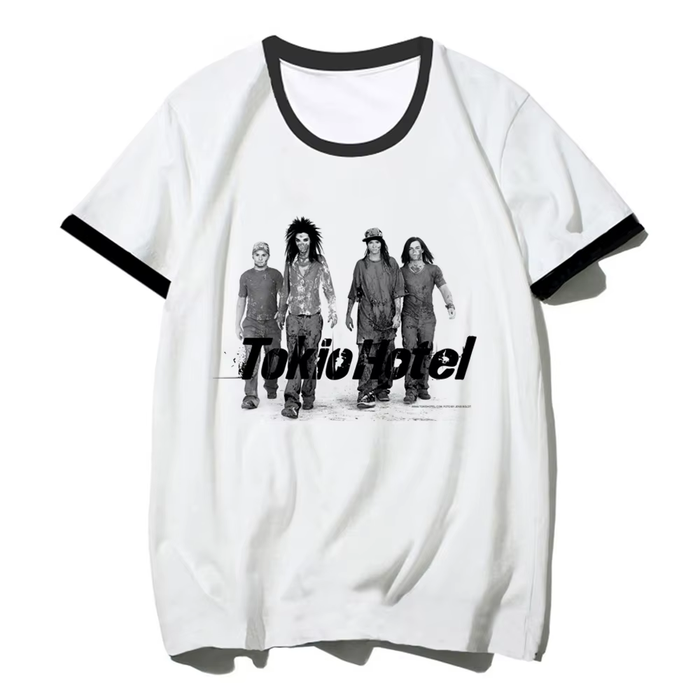 Tokio Hotel Tee femmes manga drôle designer t-shirt fille anime vêtements