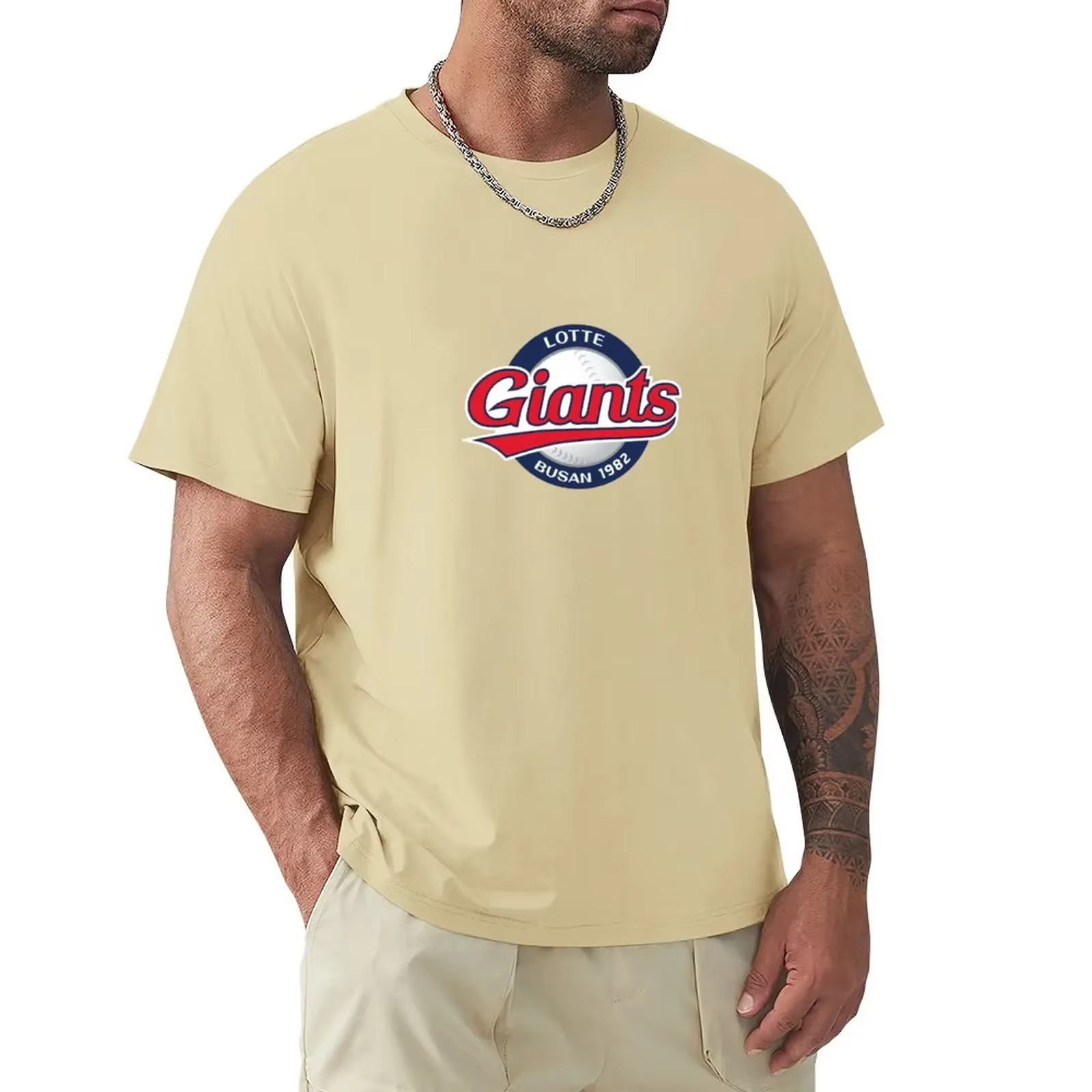 T-shirts noirs pour hommes KBO LOTTE GIANTS BUSAN Logo emblème-coréen Baseball Merch chapeau casquettes Snapback tasse
